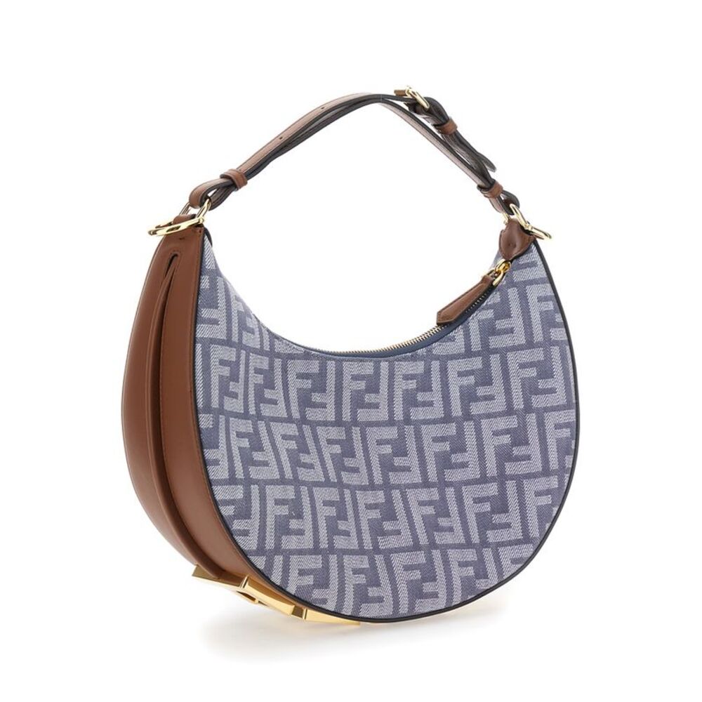 Fendi Women Fendigraphy Denim Embroidrey - Picture 3 of 6